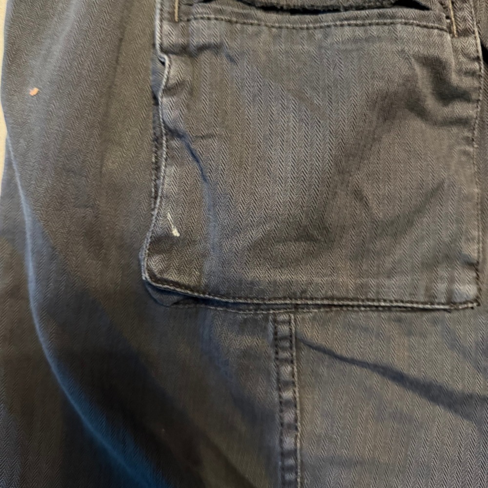 Free People We The Free Tahiti Pull-On Cargo Pants Black Women Size Small - Picture 6 of 14